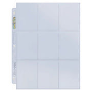 Ultra Pro: UP83673 9-Pocket Platinum Series Page for Standard Size Cards - AMZ Bundle 25-count pack