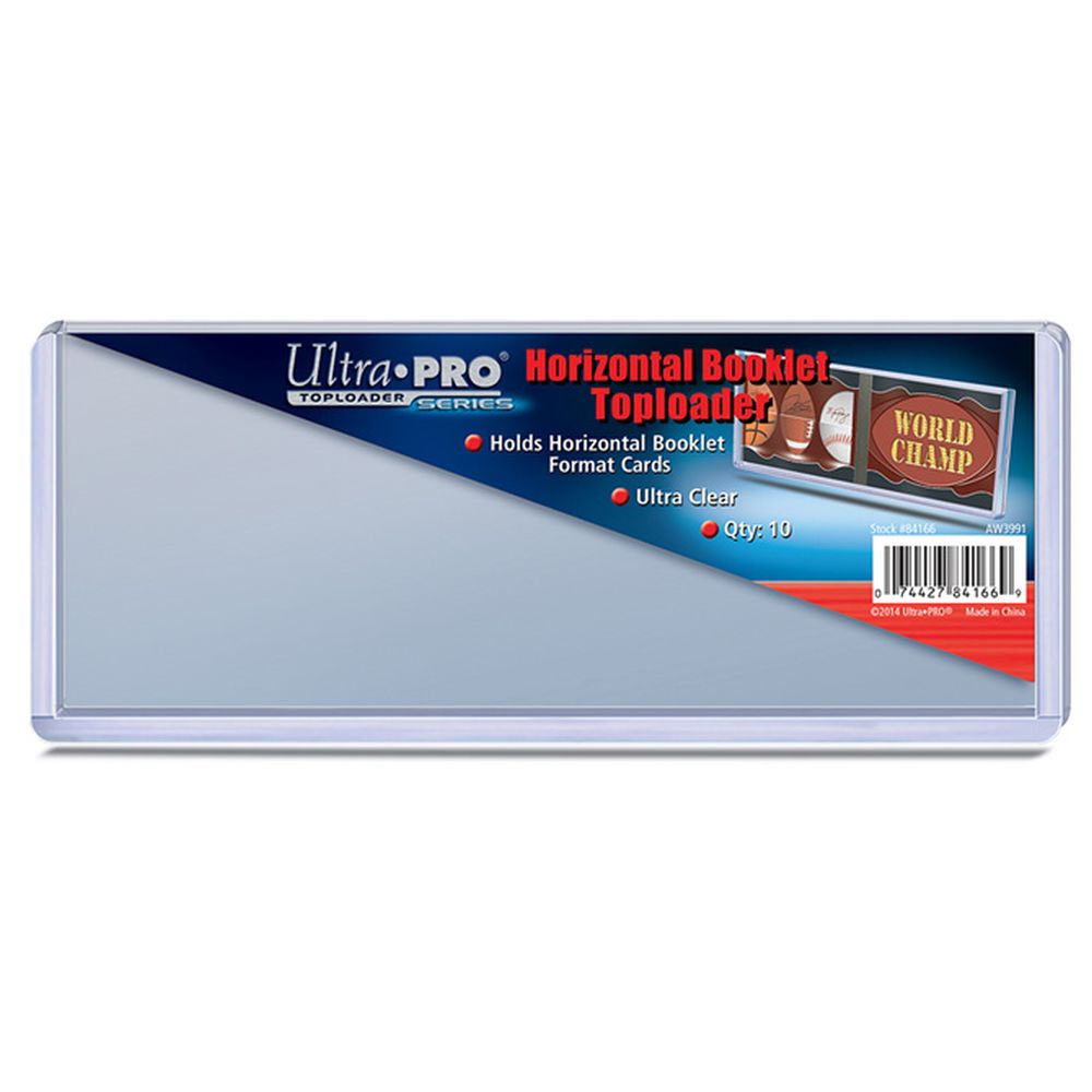 Ultra Pro: UP84166 Horizontal Booklet Toploader 10ct