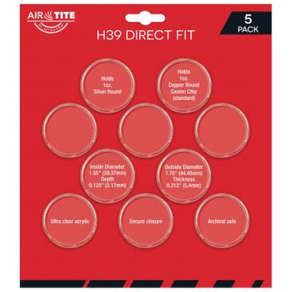 Ultra Pro: UP16023 H39 Direct Fit Holder 5-Pack
