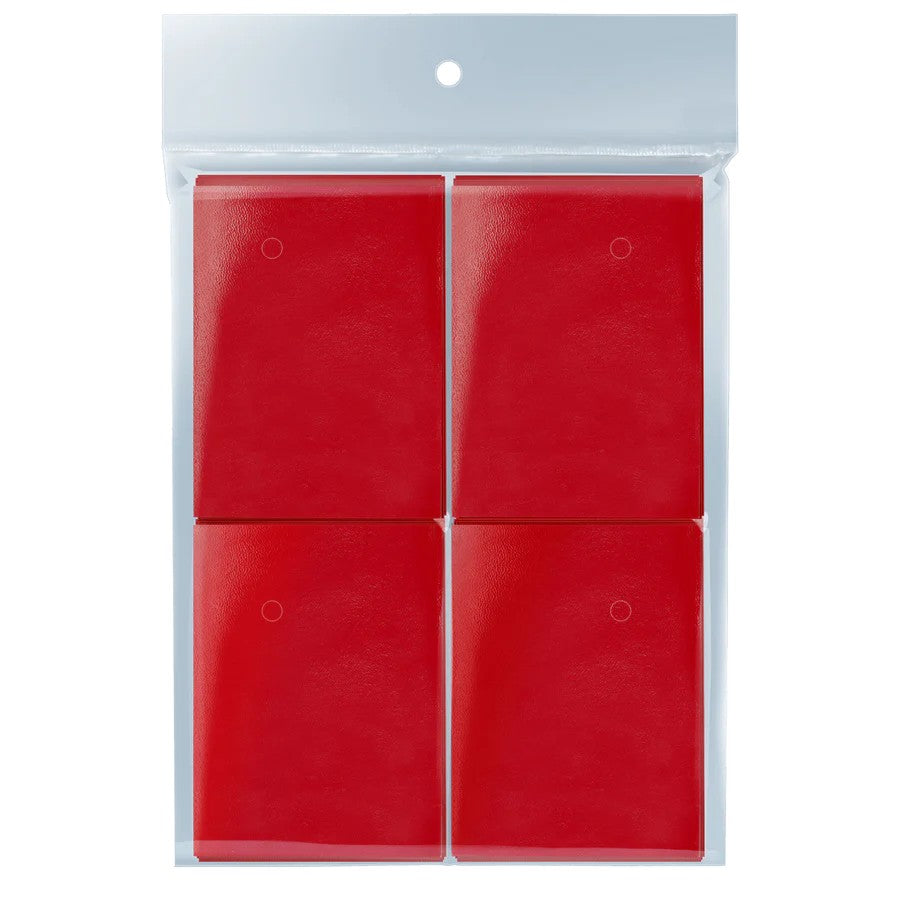 Ultra Pro: UP83754 PRO-Gloss Standard Deck Protector Sleeves 500ct Bundle - Red