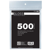 Ultra Pro: UP83755 PRO-Gloss Standard Deck Protector Sleeves 500ct Bundle - White