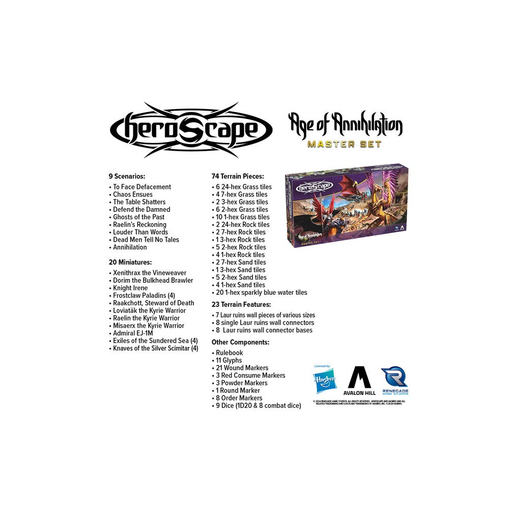 Heroscape - Age of Annihilation Master Set Premium Painted Edition