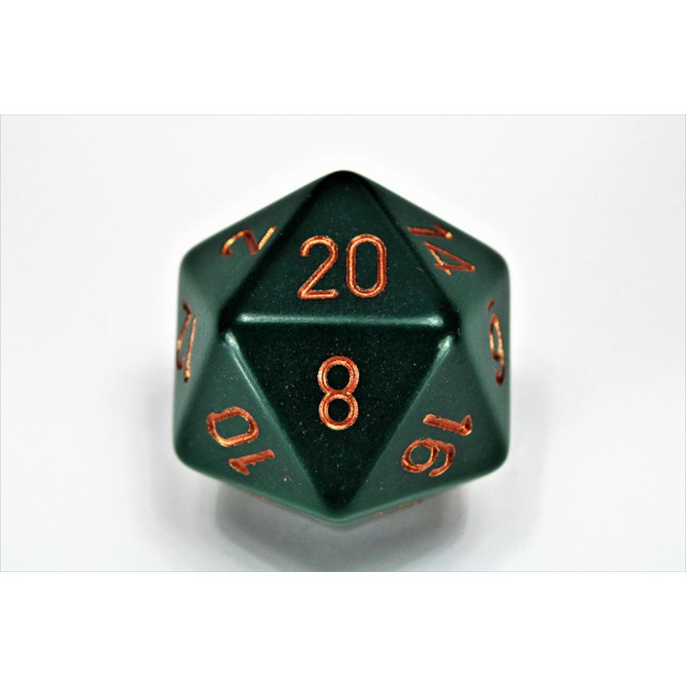 CHX XQ2015 Opaque Dusty Green/copper 34mm d20 Dice