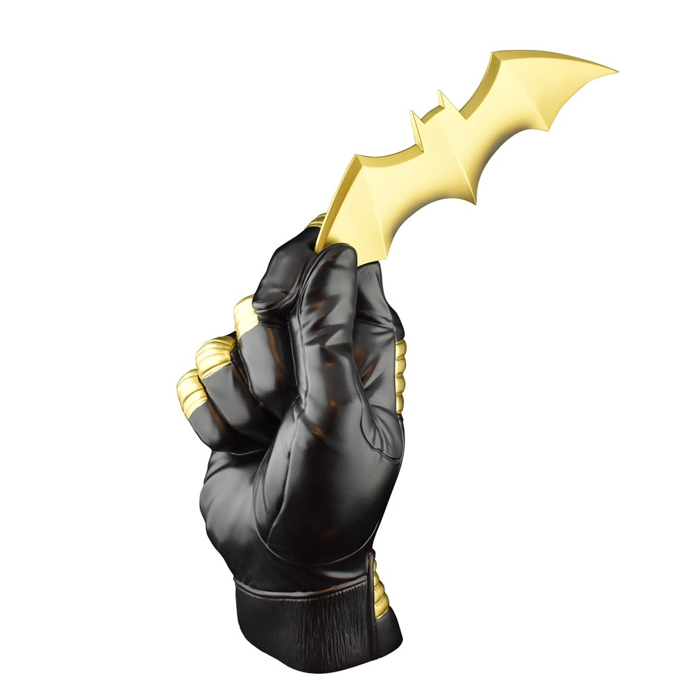 Cryptozoic: Batman Batarang Statue: Black & Gold Edition