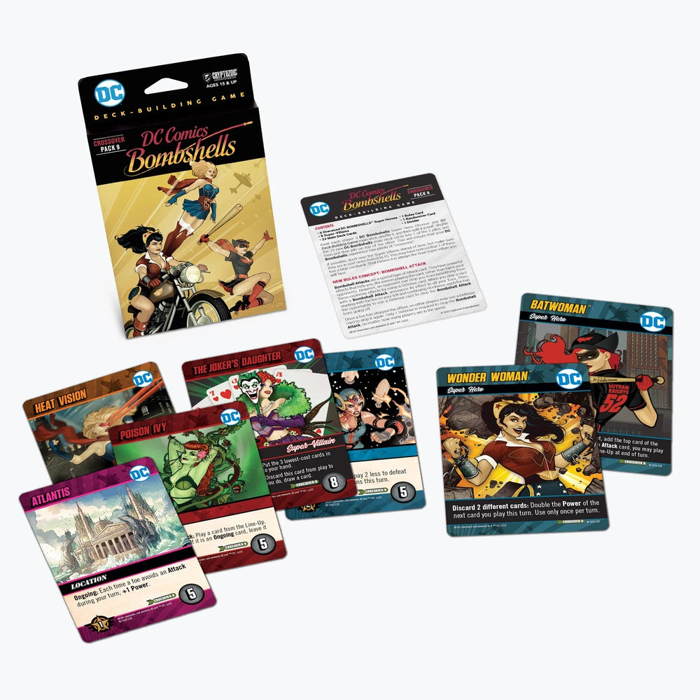 Cryptozoic: DC Deck-Building Game Crossover Pack 9: DC Bombshells