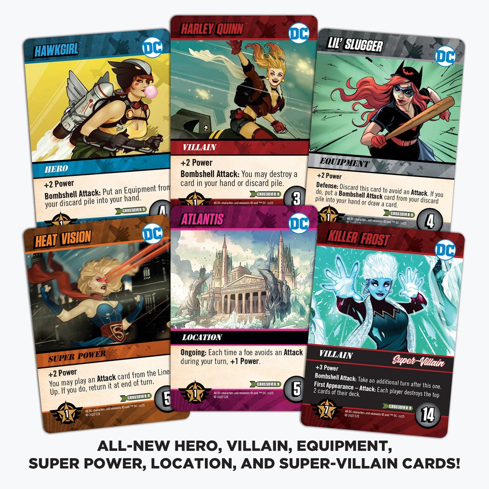 Cryptozoic: DC Deck-Building Game Crossover Pack 9: DC Bombshells