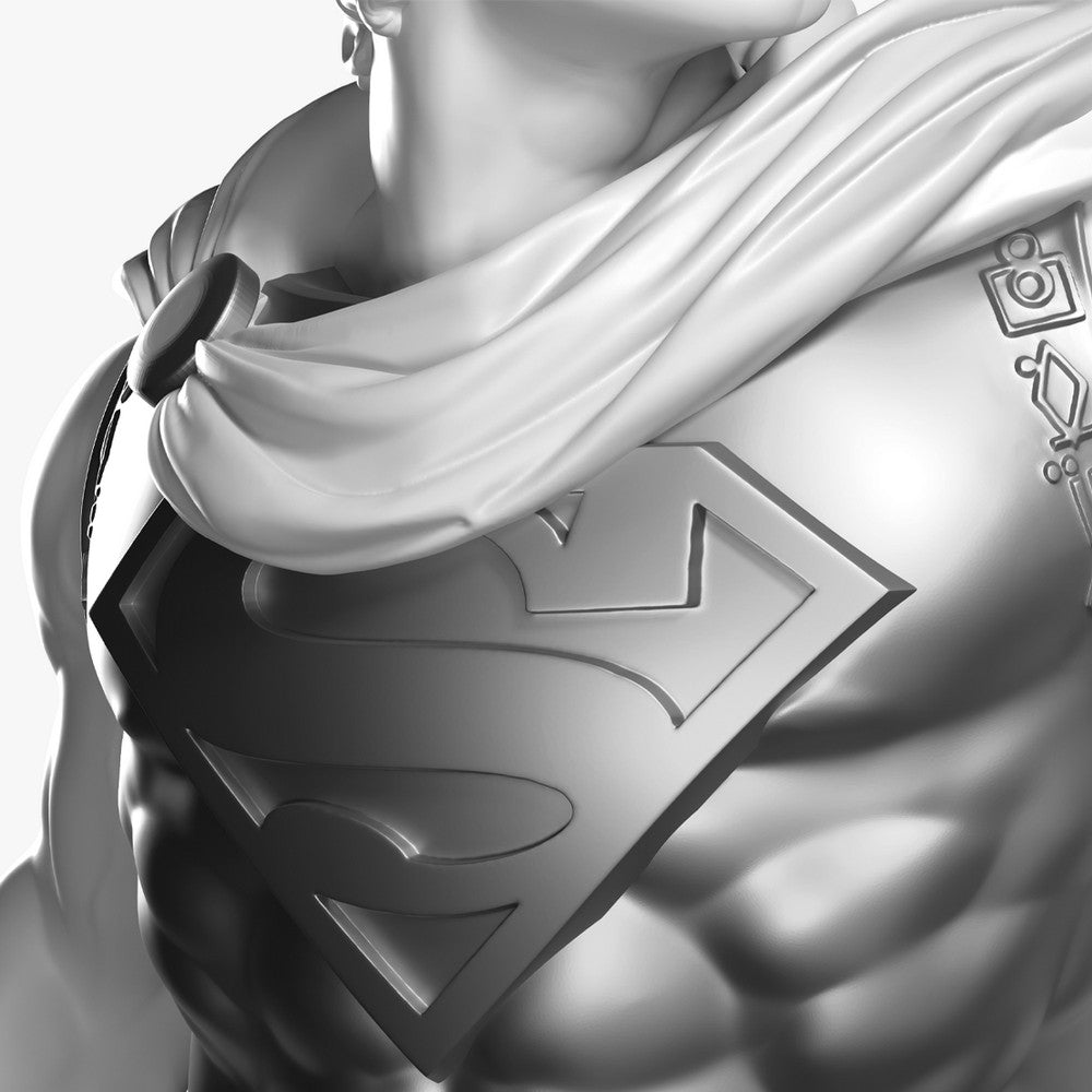 Cryptozoic: Superman: Prince Of Krypton Statue - Silver Edition