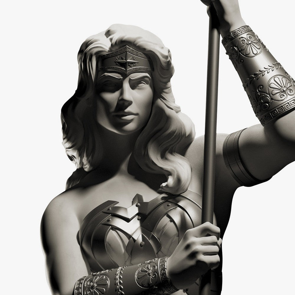 Cryptozoic: Wonder Woman: Princess Of Themyscira Statue - Silver Edition