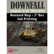 GMT Games - Downfall 3 inch Box and mounted map set - Expansion - NO GAME INCLUDED