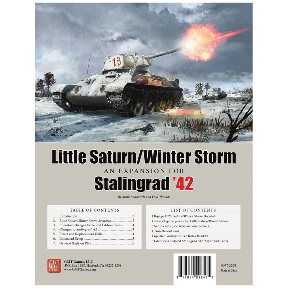 GMT Games - Little Saturn Expansion to Stalingrad '42