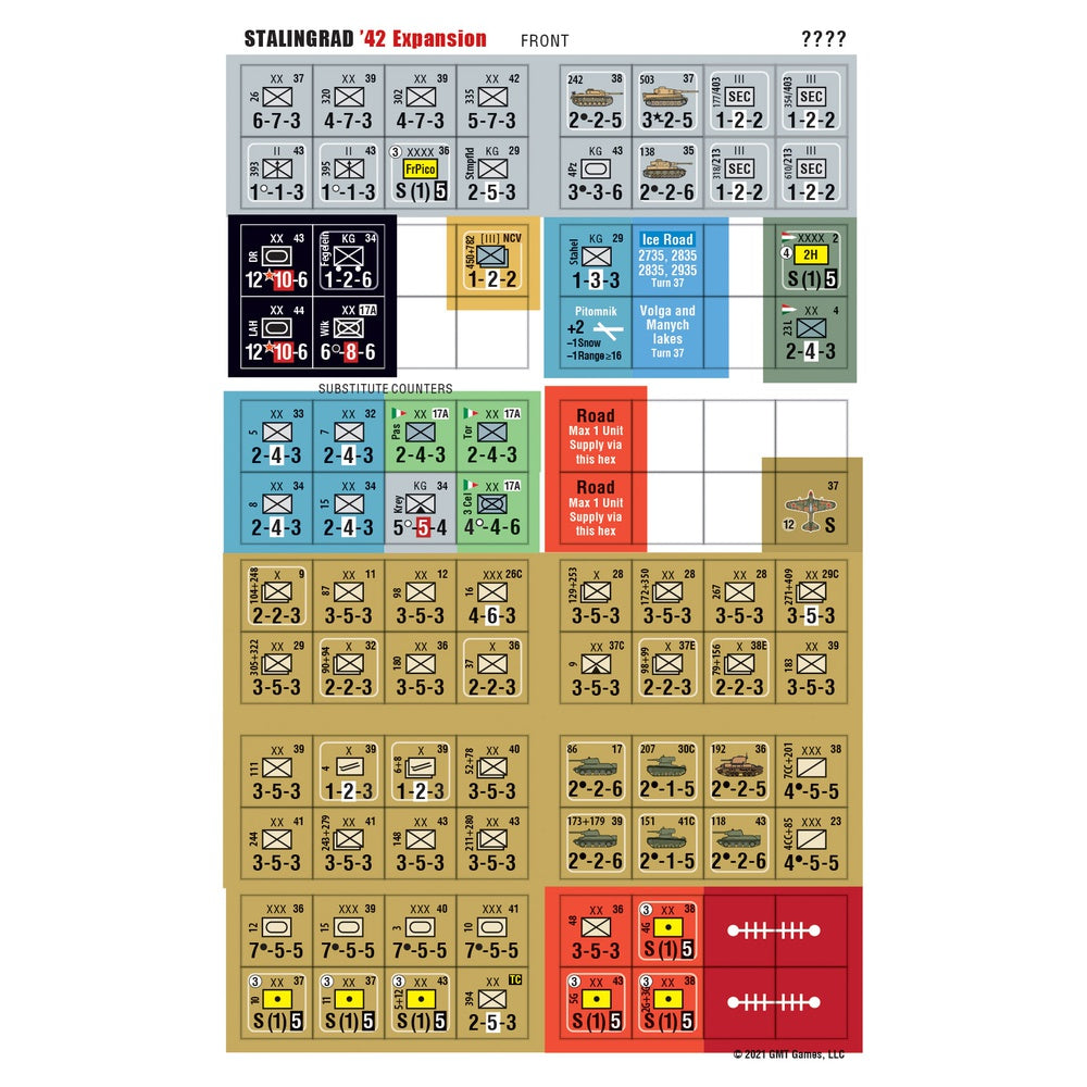 GMT Games - Little Saturn Expansion to Stalingrad '42