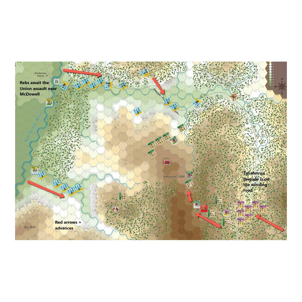GMT Games - Battles of the Shenandoah expansion