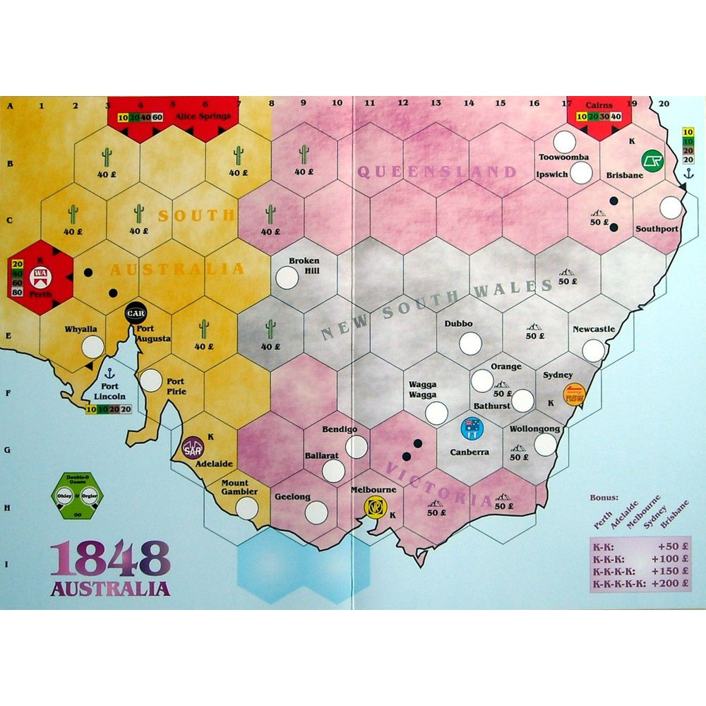 GMT Games - 1848 Australia