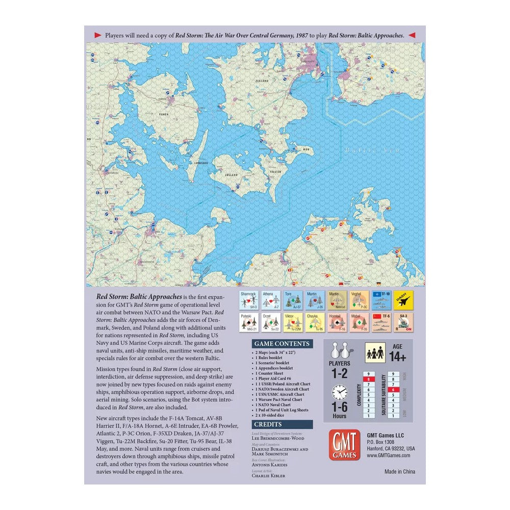 GMT Games - Baltic Approaches expansion to Red Storm