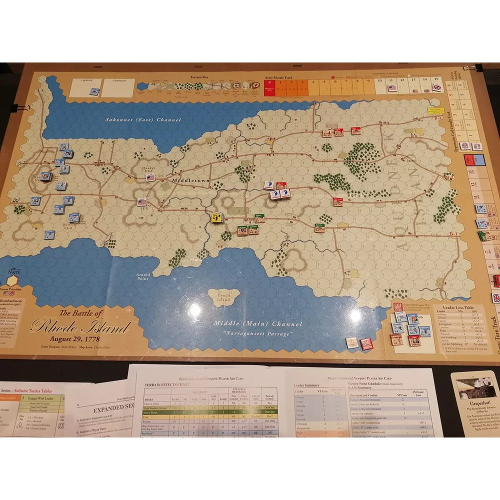 GMT Games - Battle For Rhode Island Am-Rev #9