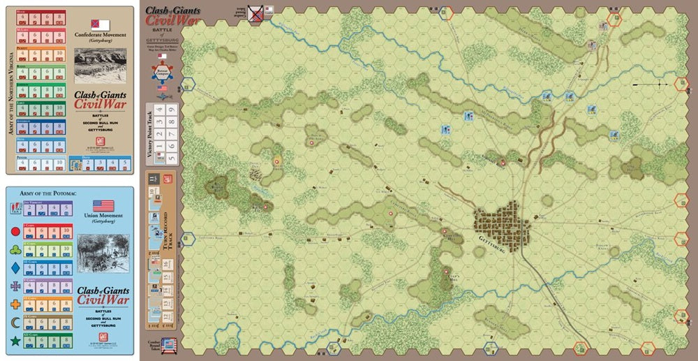 GMT Games - Clash of Giants Civil War