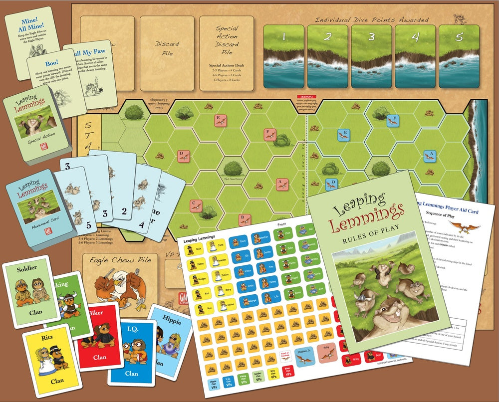 GMT Games - Leaping Lemmings