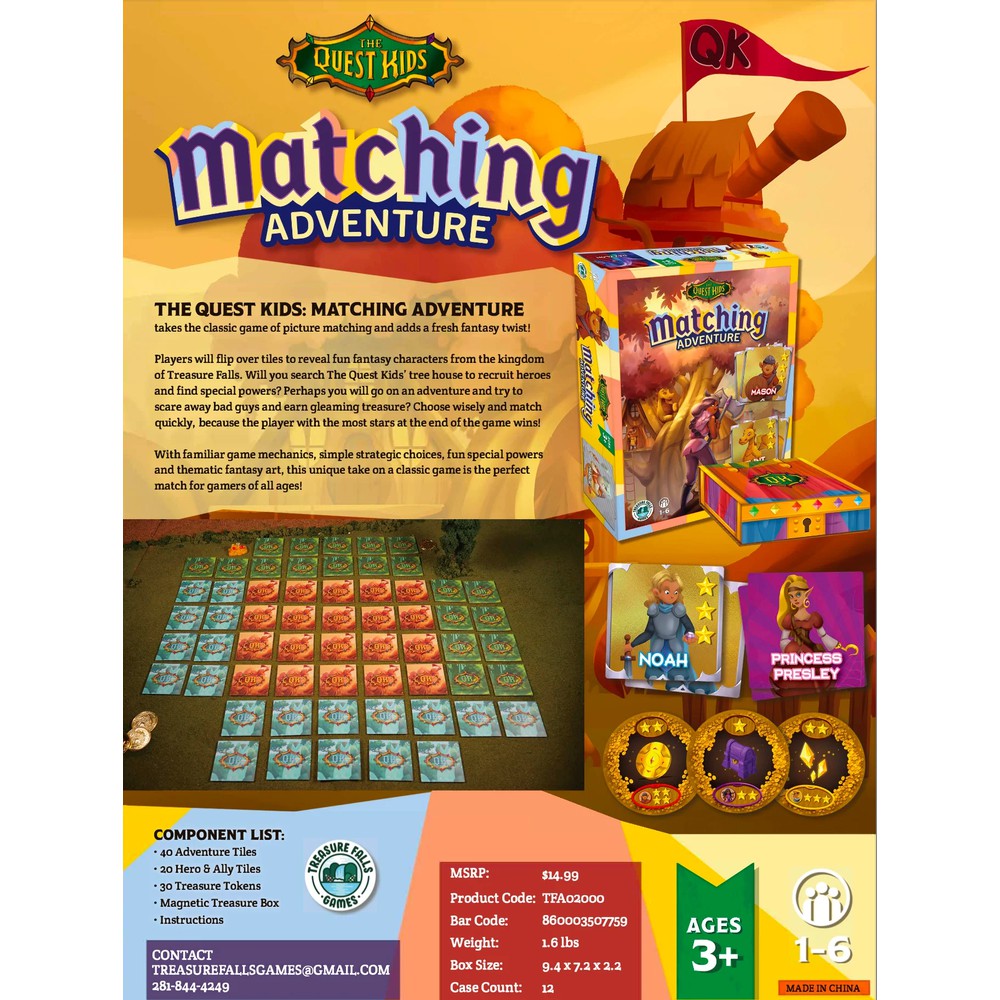 The Quest Kids: Matching Adventure