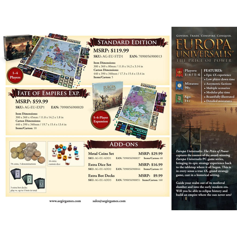 Europa Universalis: The Price of Power (Standard Edition)