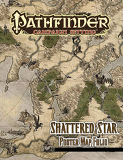 Pathfinder Campaign Setting (1E): The Shattered Star Poster Map Folio