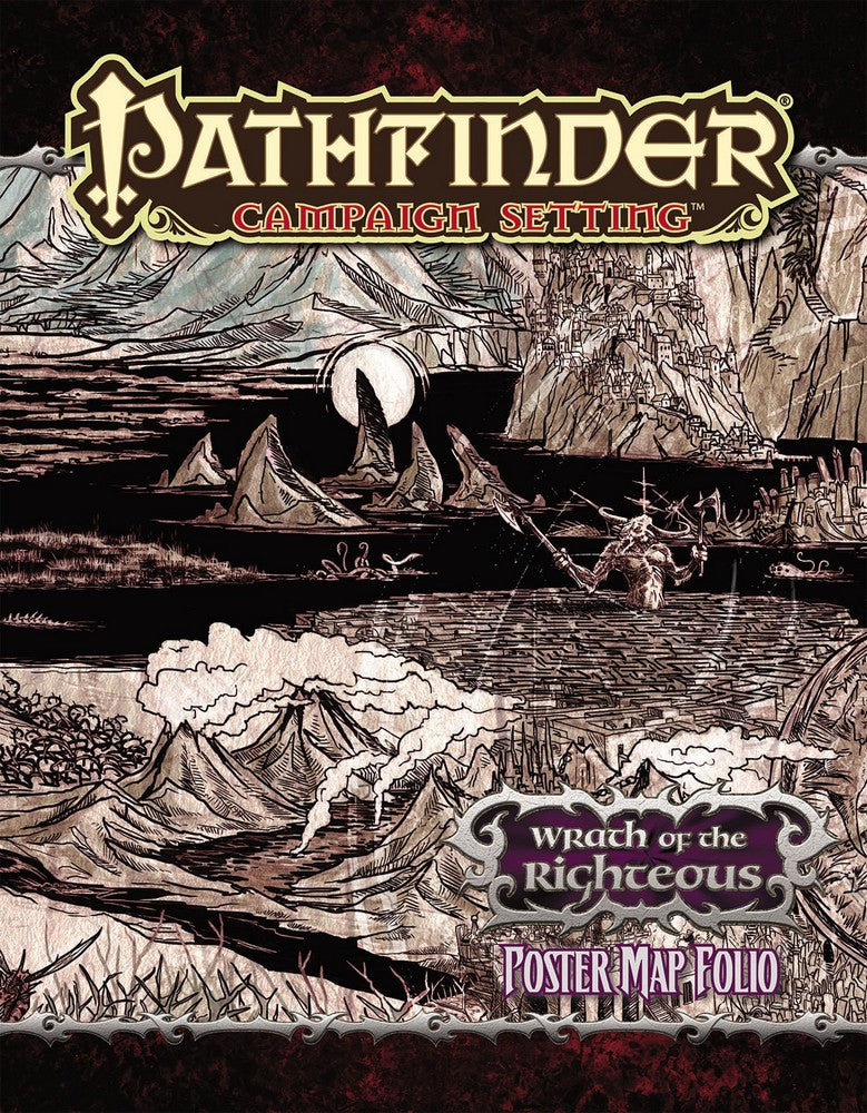 Pathfinder Campaign Setting (1E): Wrath of the Righteous Poster Map Folio