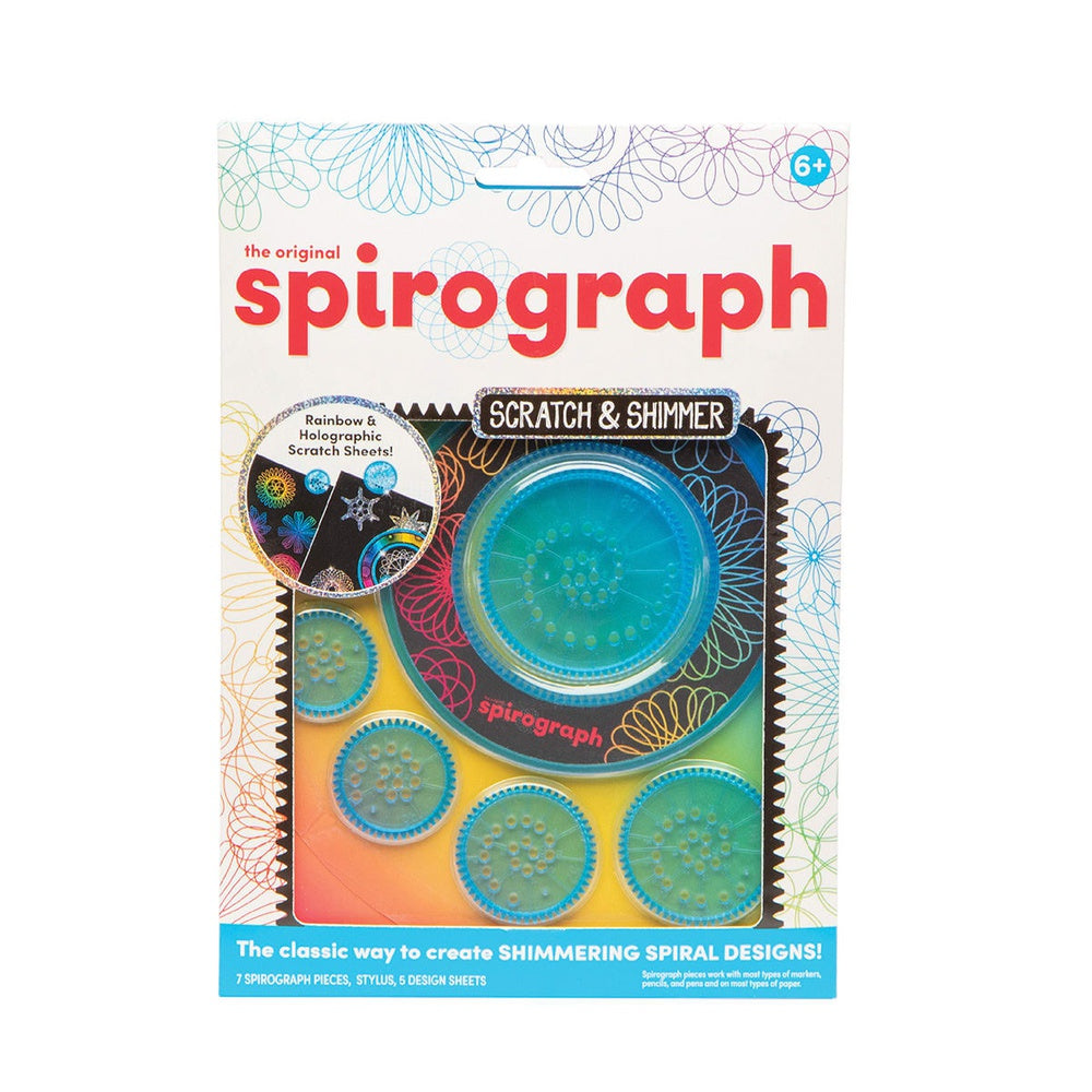 Spirograph Value Sets Asst PDQ (Classic - Neon - Scratch & Shimmer - Fun Shapes)