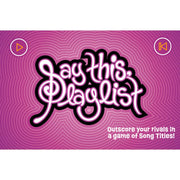 Say This Playlist