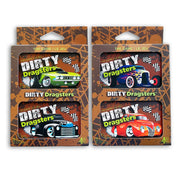Dirty Dragsters: Blue & Orange Cars