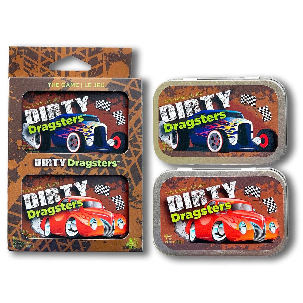 Dirty Dragsters: Blue & Orange Cars