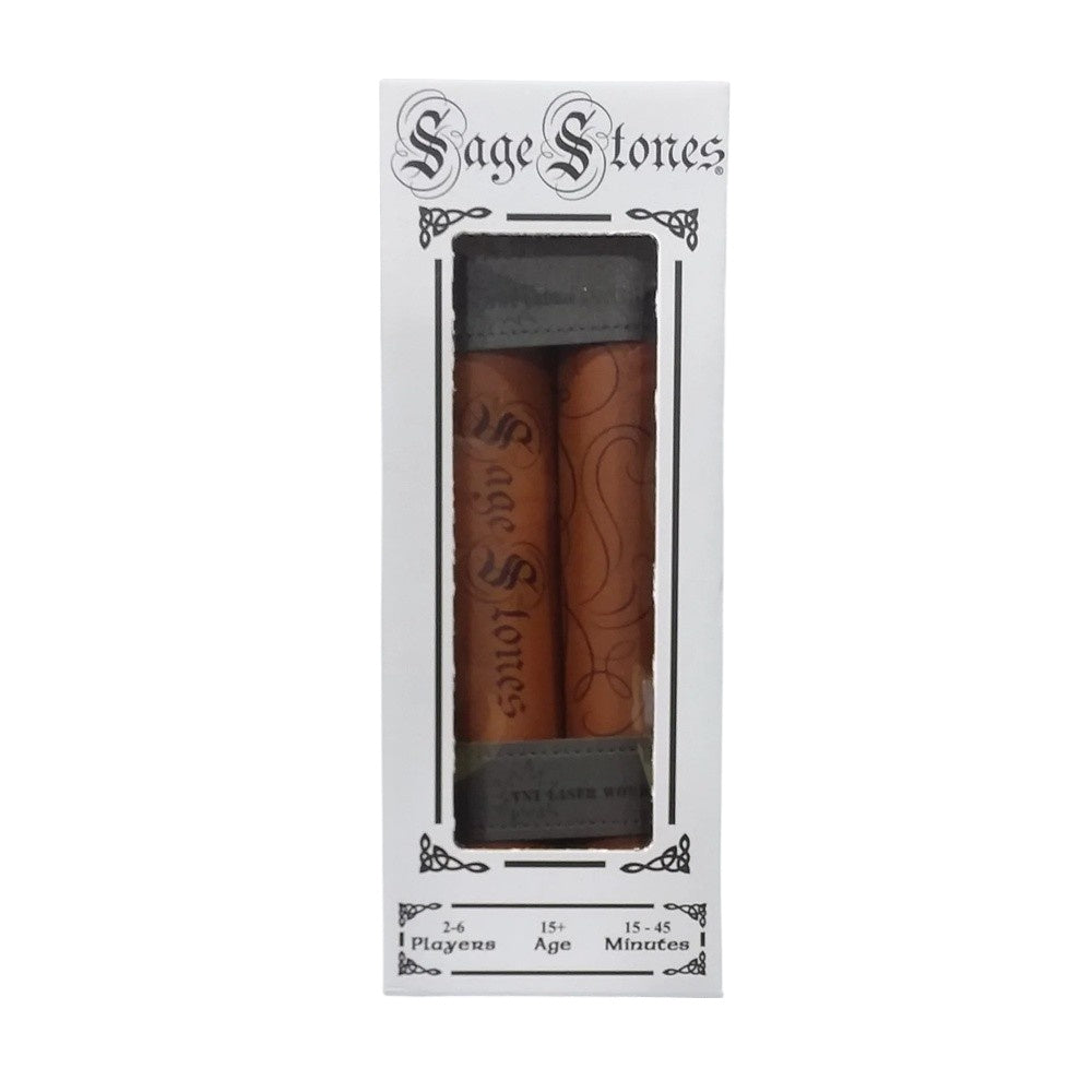 Sage Stones Scroll - Brown