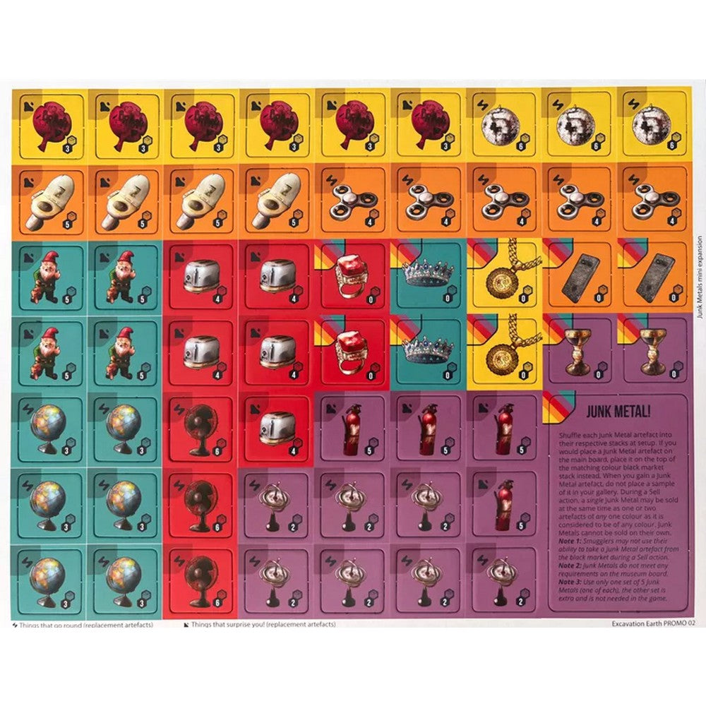 Excavation Earth - Junk Tiles Promo Pack