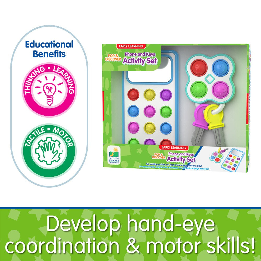 Pop and Discover Phone & Keys Activity Set