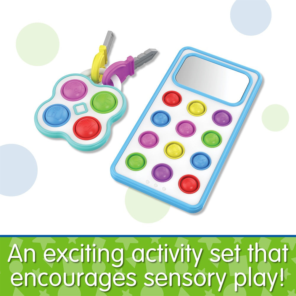 Pop and Discover Phone & Keys Activity Set