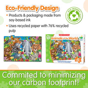 Jumbo Floor Puzzles - Animals of the World