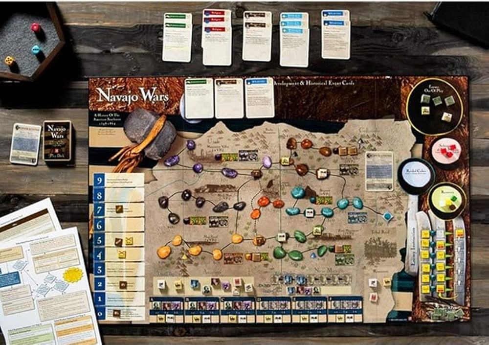 GMT Games - Navajo Wars Mounted Map