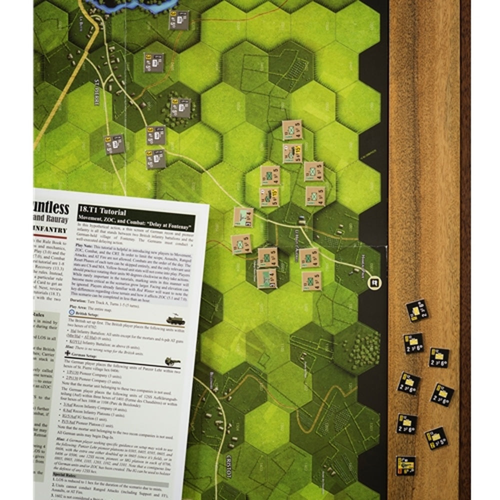 GMT Games - Op Dauntless/Red Winter Mounted Map