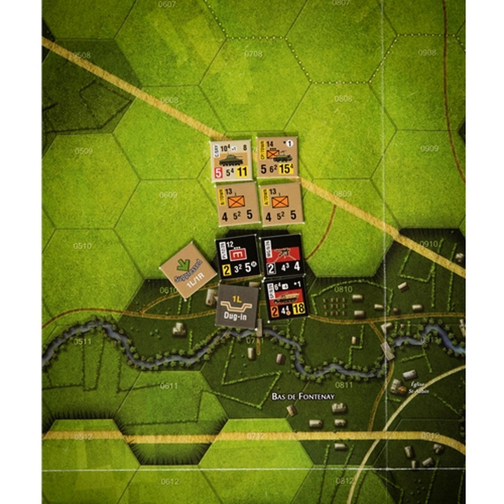 GMT Games - Op Dauntless/Red Winter Mounted Map