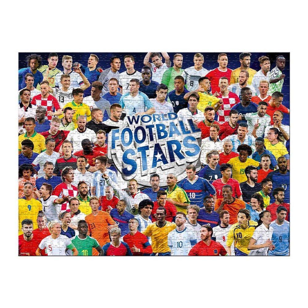 Puzzle - 1000 Piece: World Football Stars