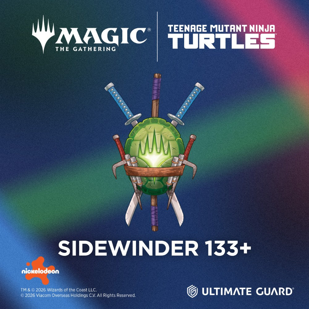 Ultimate Guard: Deck Box – XenoSkin Sidewinder 133+ – MTG: TMNT – Lean Mean Green