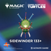 Ultimate Guard: Deck Box – XenoSkin Sidewinder 133+ – MTG: TMNT – Lean Mean Green