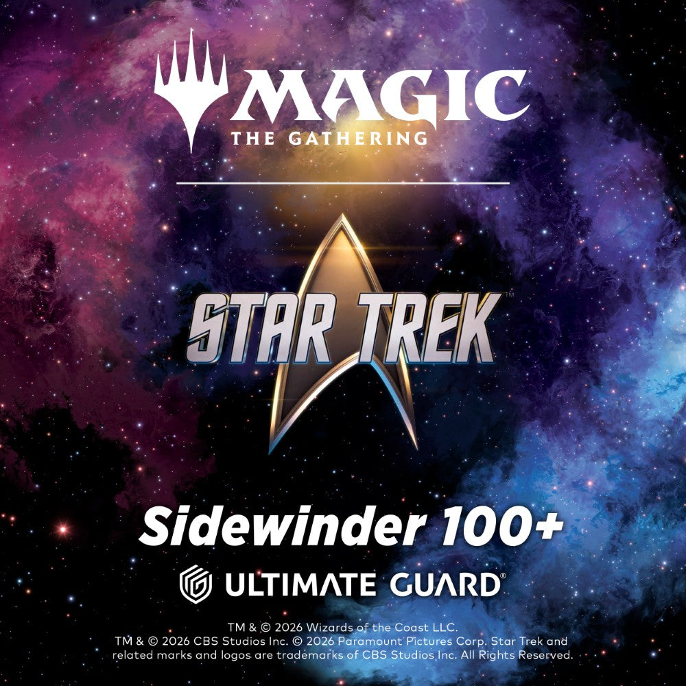 Ultimate Guard: Deck Box – XenoSkin Sidewinder 100+ – MTG: Star Trek – White Rare