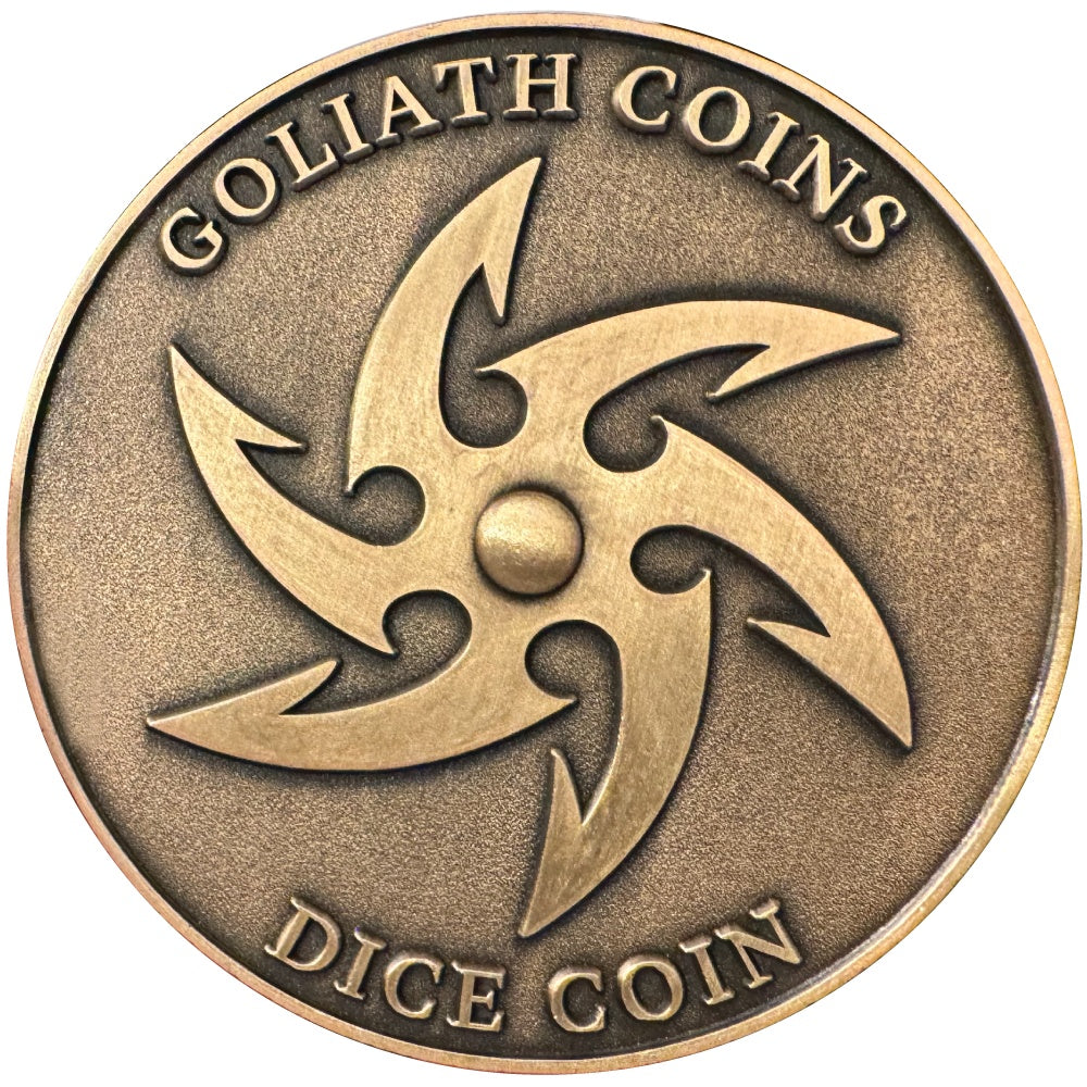 Dice Coin D8 Battle Scene