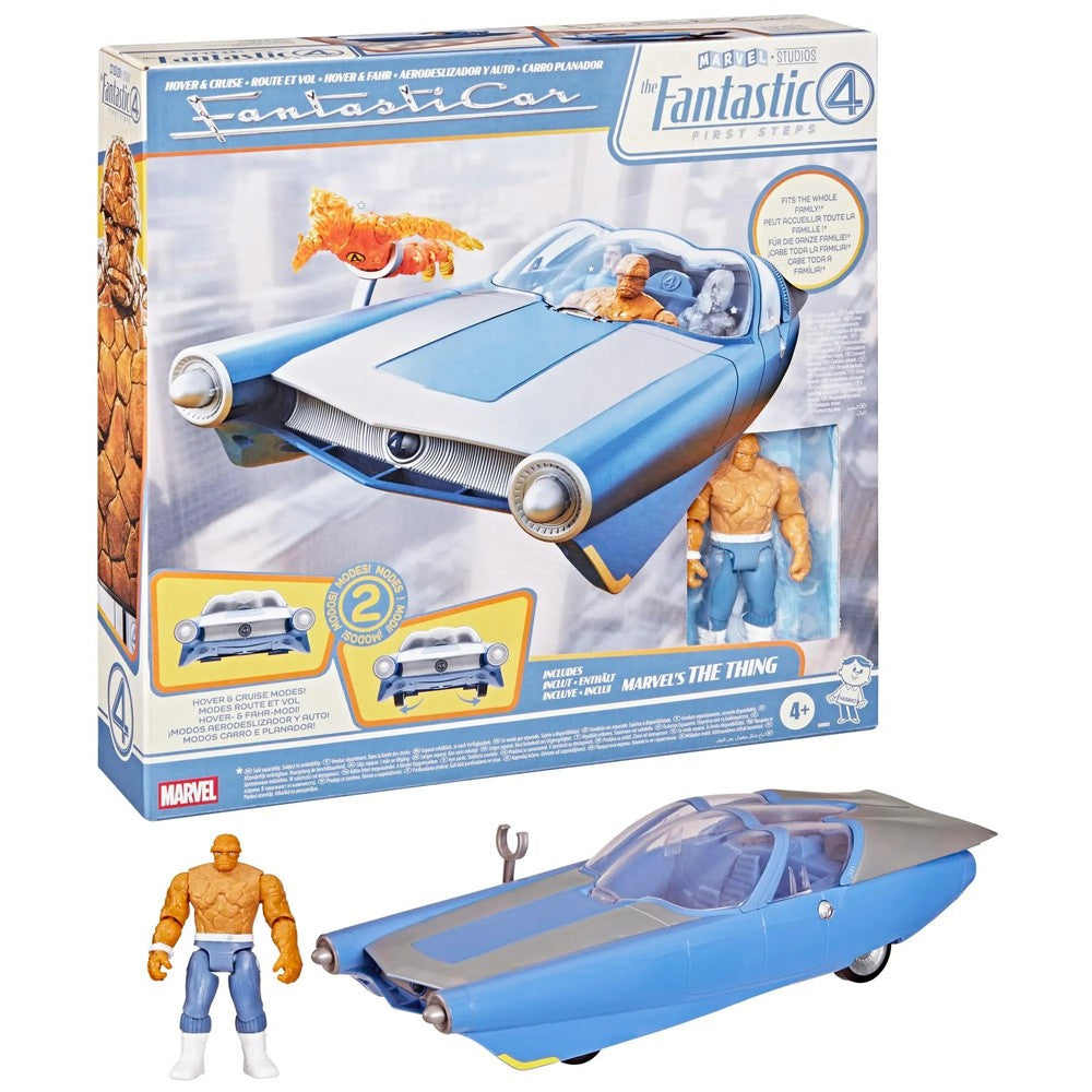 Fantastic Four - 4In Vehicle And Figure