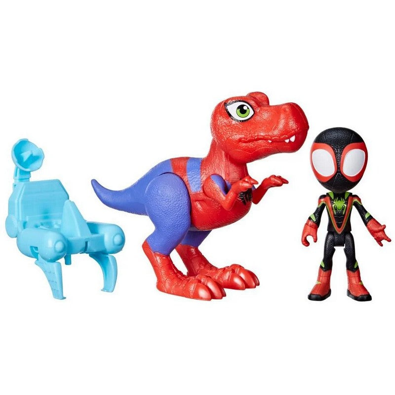 Spidey And His Amazing Friends -  Lg Dino Hero Acsry Assortment (4)