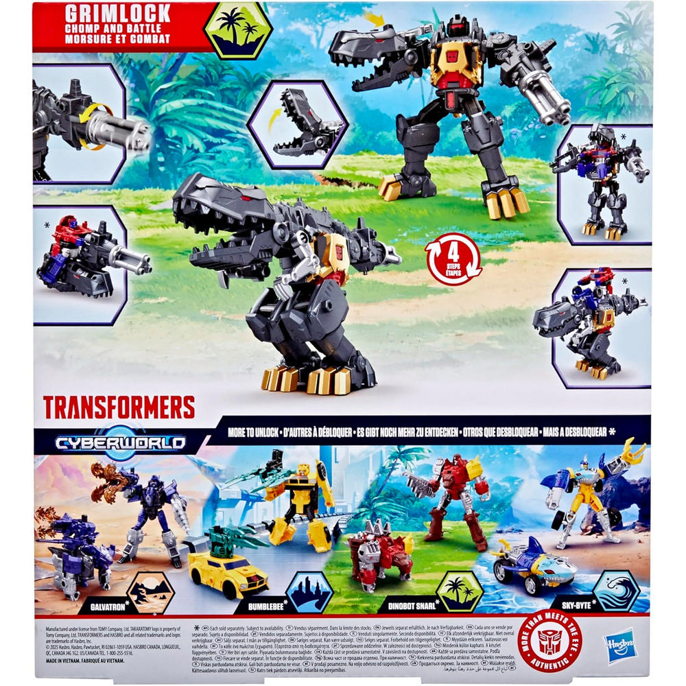 Transformers - Cyberworld - Chomp & Battle Grimlock