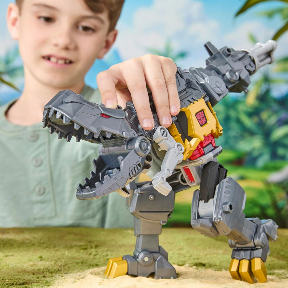 Transformers - Cyberworld - Chomp & Battle Grimlock