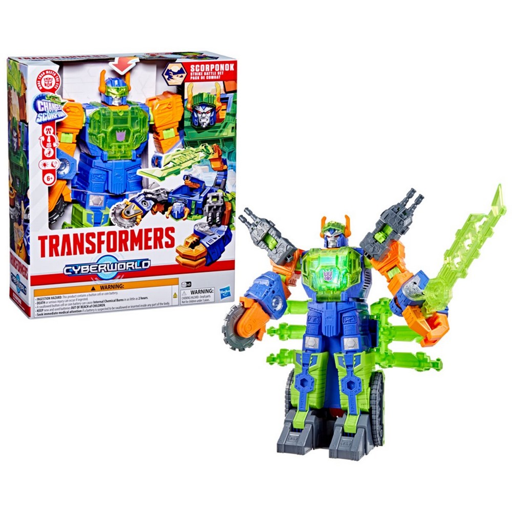 Transformers - Cyberworld - Scorponok Strike Battle