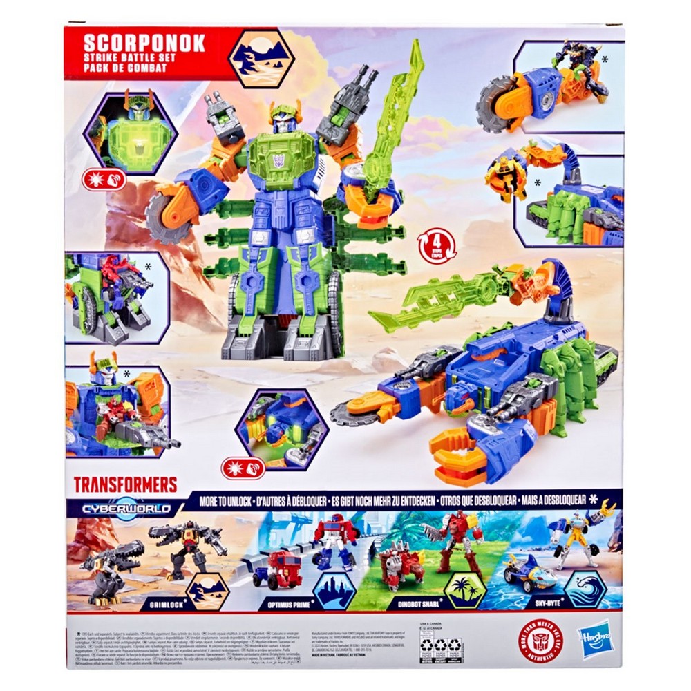 Transformers - Cyberworld - Scorponok Strike Battle