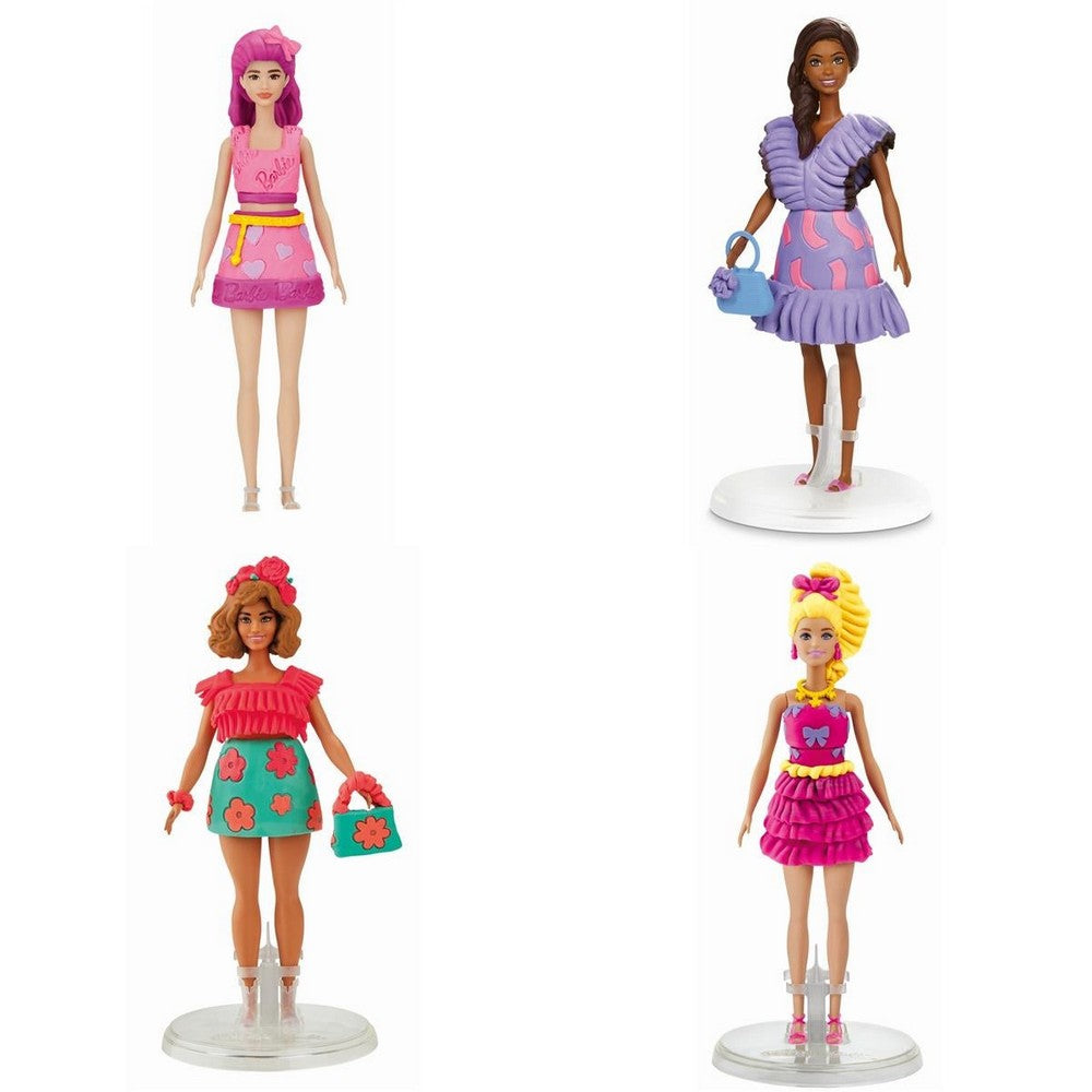 Playdoh - Barbie Designer Dolls Assortment (6)