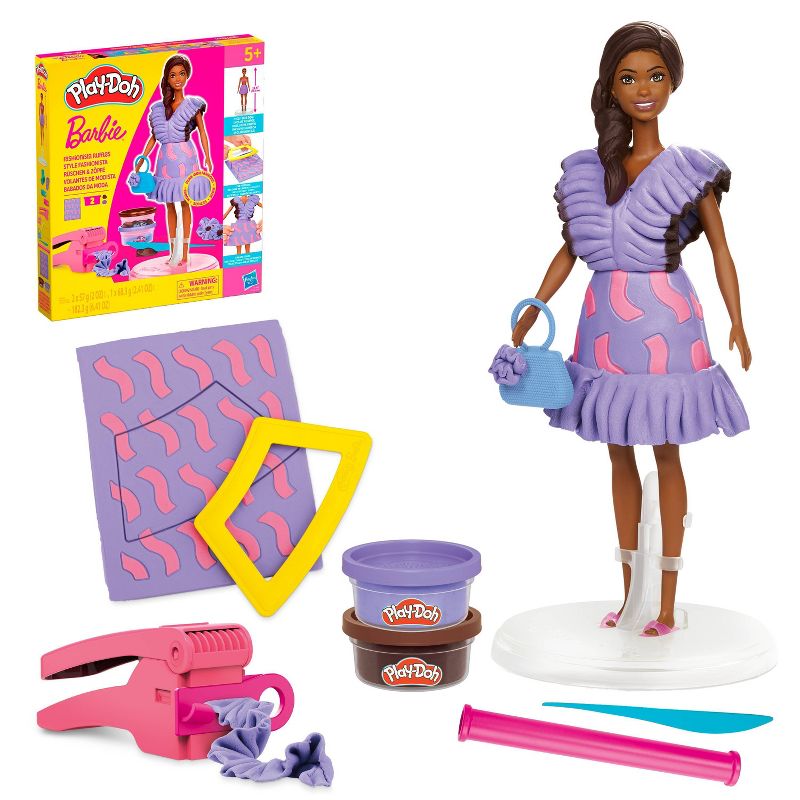 Playdoh - Barbie Fashionista Ruffles